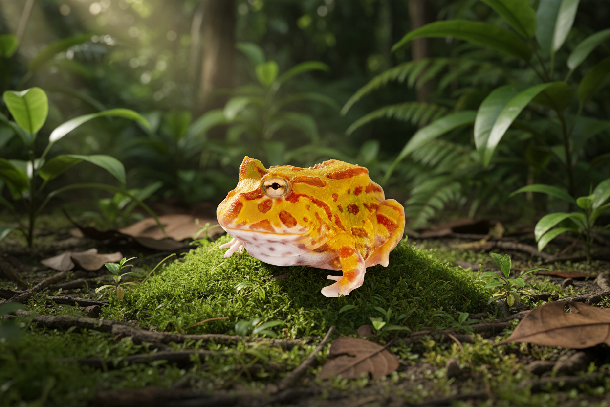 Albino Pac-Man Frog – Reptilian Source