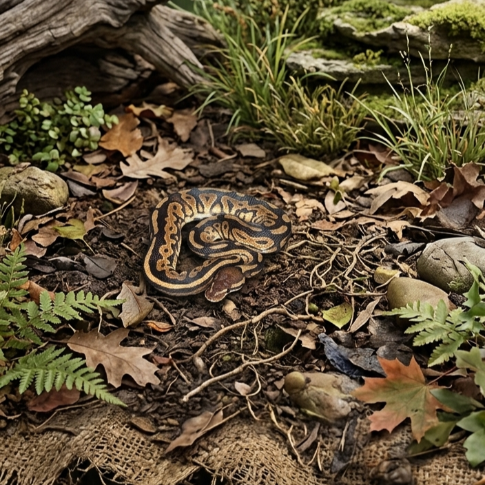 Ball Python ♂ Black Pastel