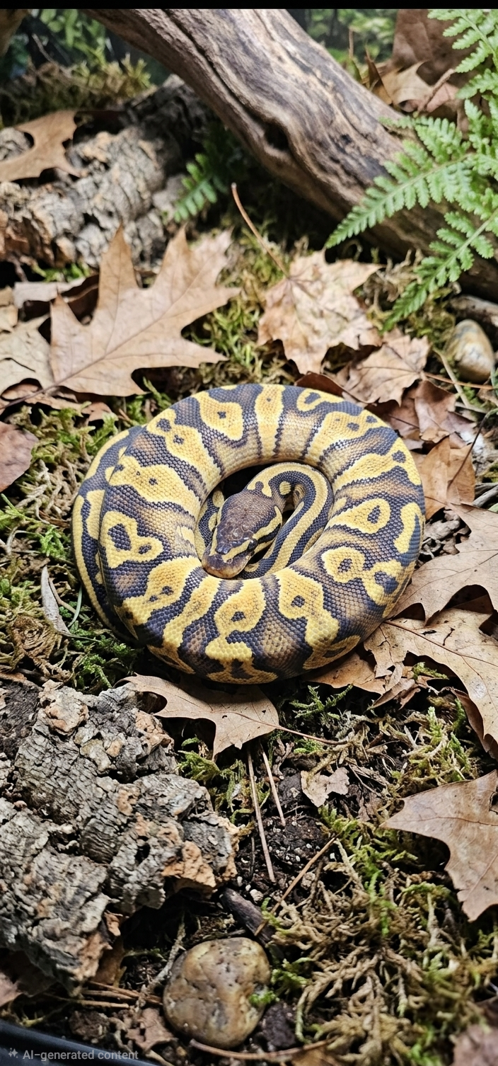 Ball Python ♂ Pastel {Het} Pied