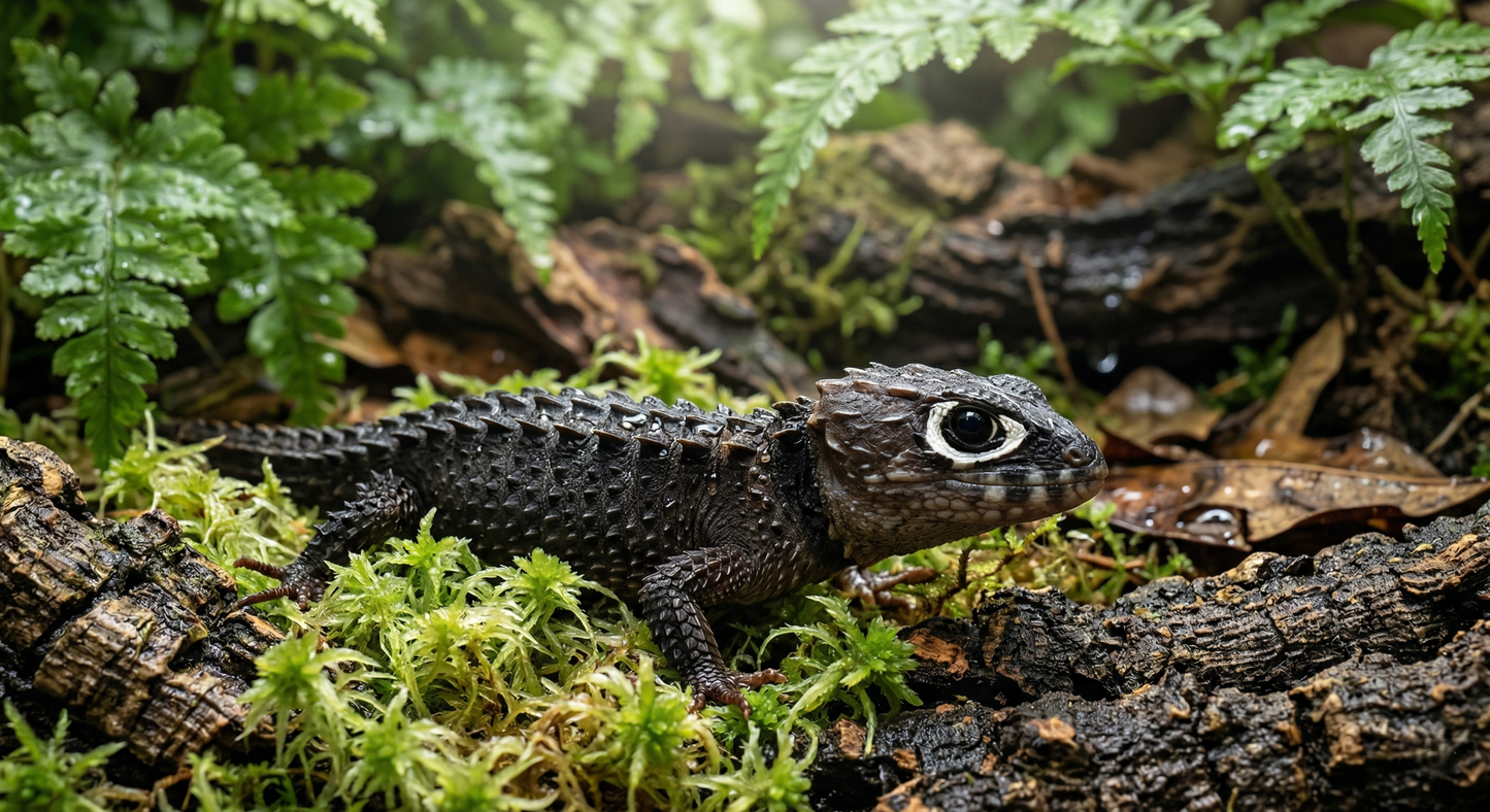 White-Eyed Crocodile Skink
