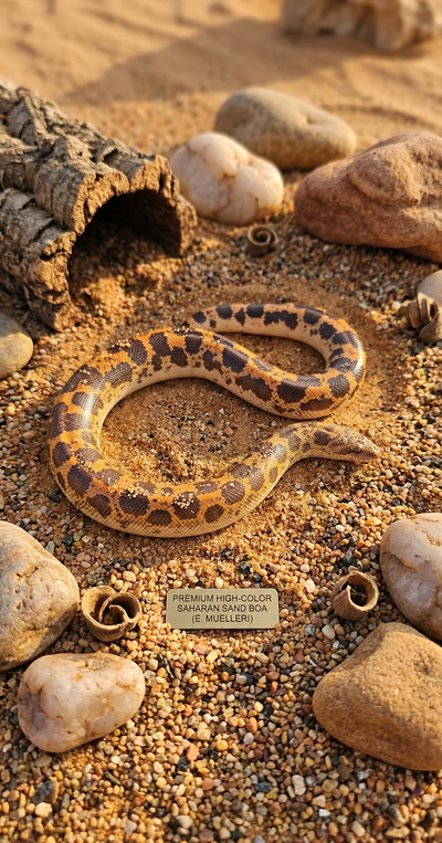 Saharan Sand Boa Premium High-Color