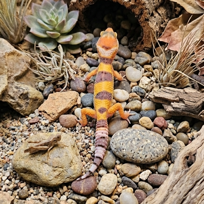 Leopard Gecko Super Hypo Tangerine