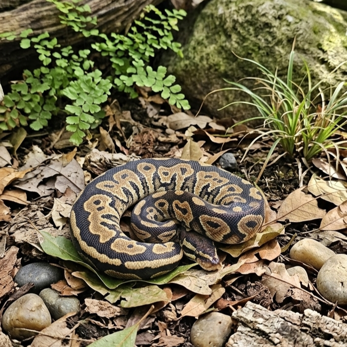 Ball Python ♀ Black Pastel